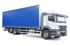 Car Hire Crewe - 26 Tonne Curtain Side Lorry - Truck hire Crewe