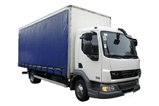 Car Hire Crewe - 7.5 Tonne Curtain Side Truck - Truck hire Crewe