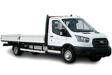 Car Hire Crewe - Ford Transit Dropside Van - Van hire Crewe